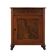 Burr wood cabinet, solid wood, Danish design, 1960s