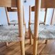 Four wicker chairs. 1960s