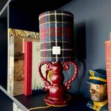 Ceramic "Tartan" lamp - 1960.