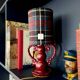 Ceramic "Tartan" lamp - 1960.