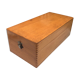 Blond wood plug box