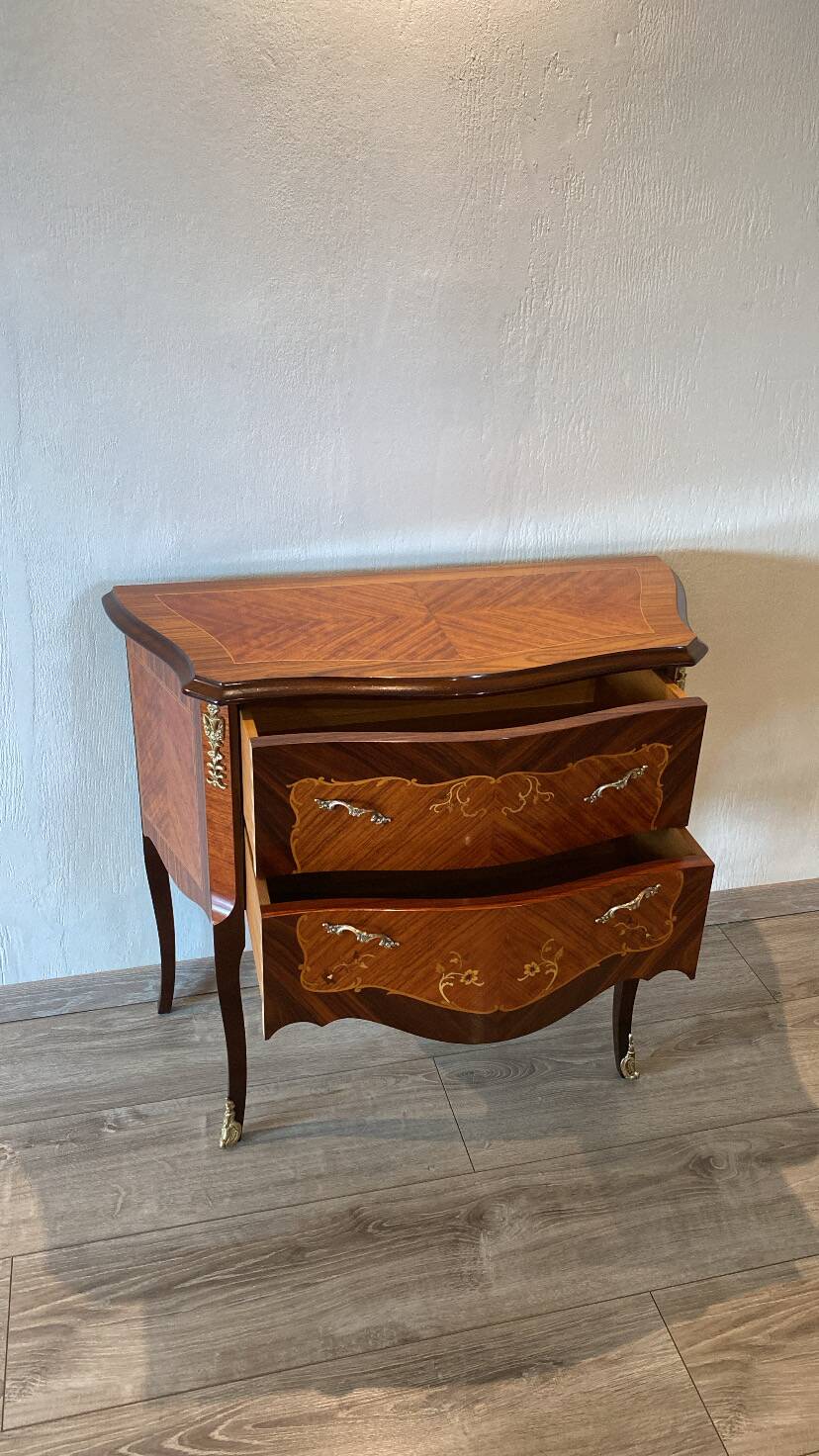 Petite Commode En Marqueterie Début XX siècle