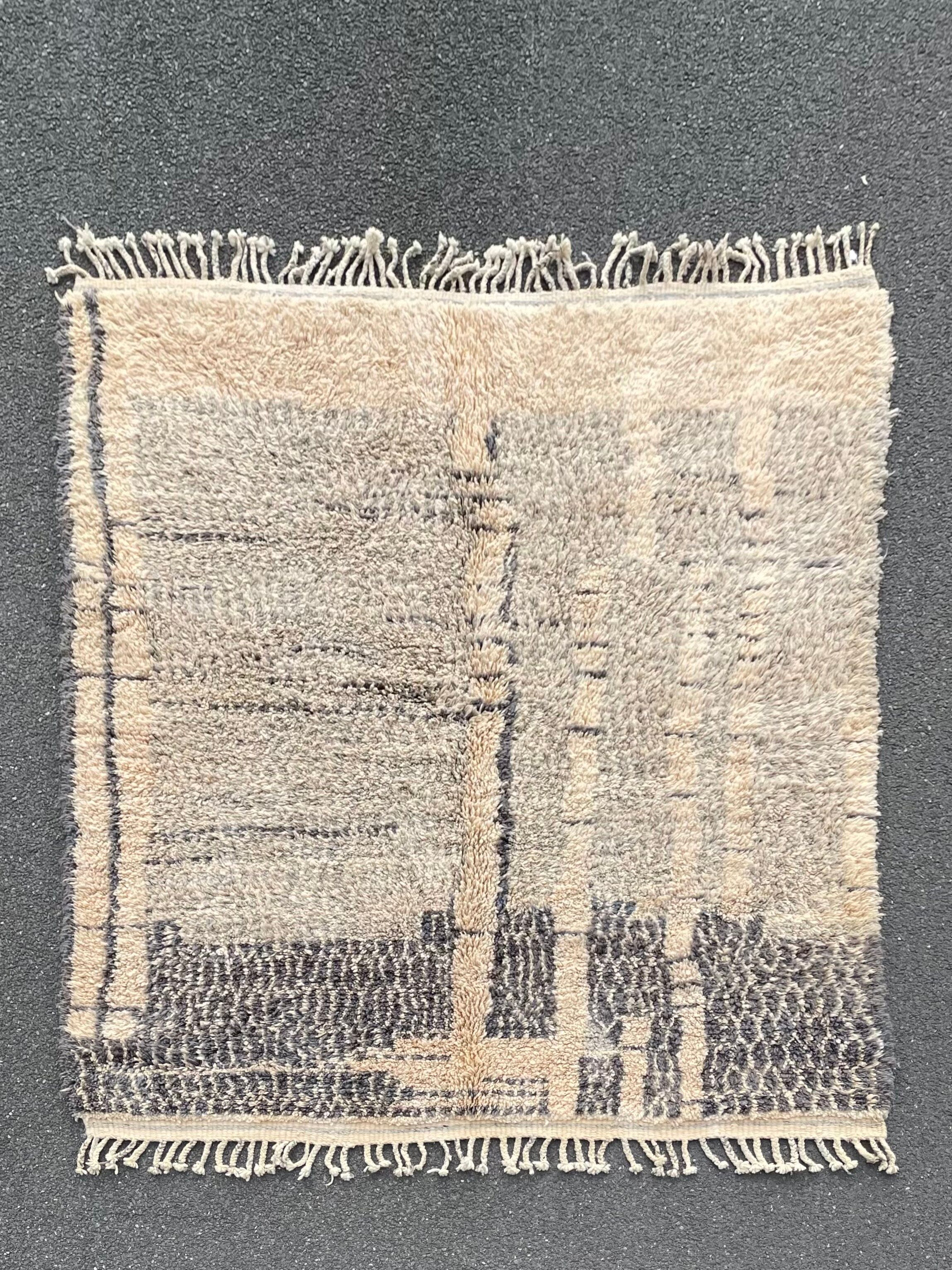 Tapis berbere m'rirt 215x270 cm