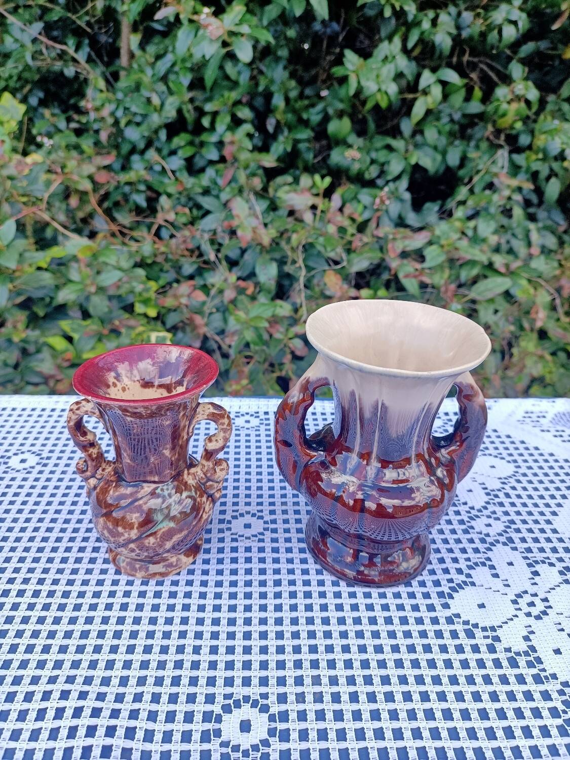 Pots céramiques rétro