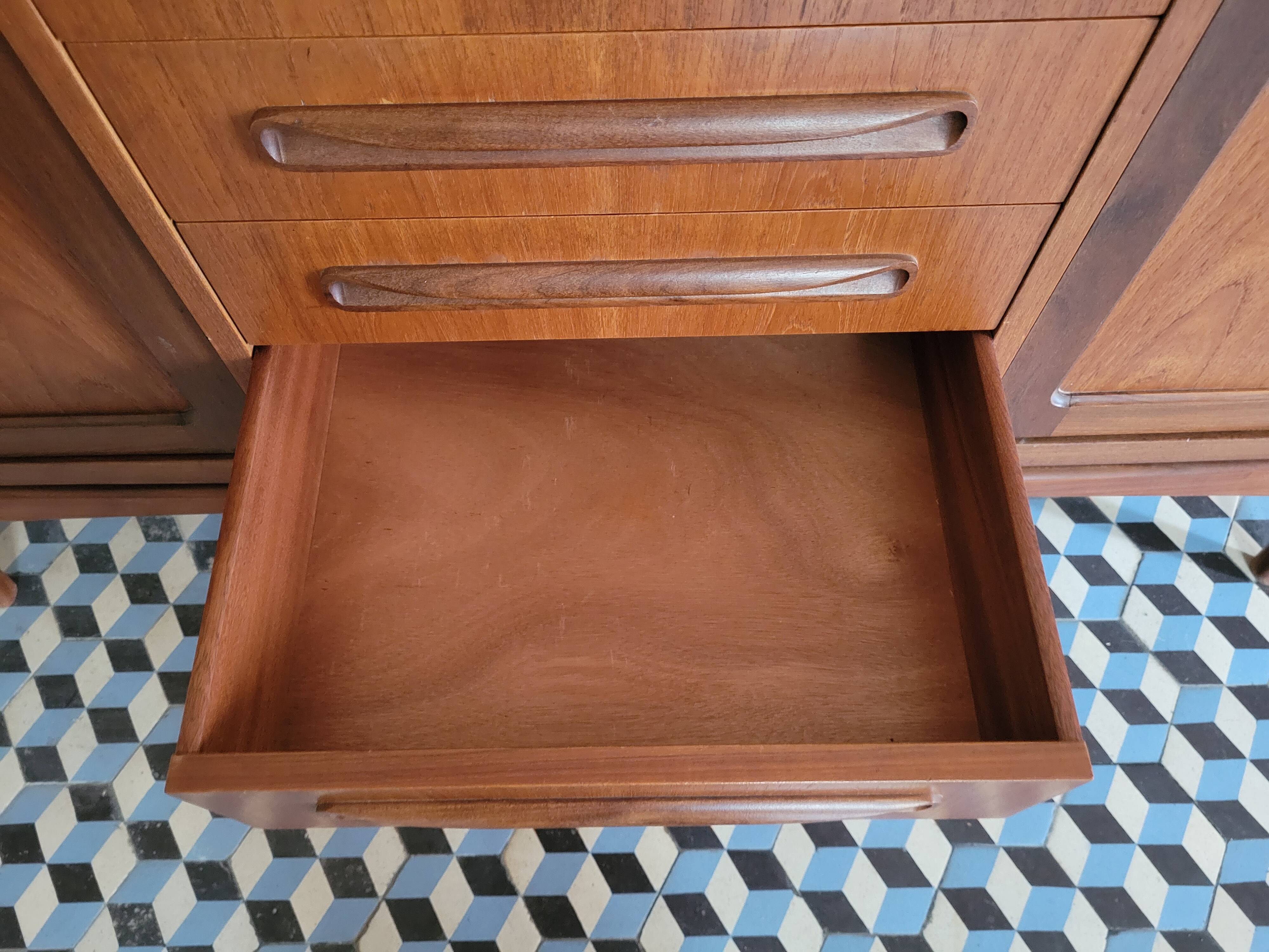 Enfilade en teck par  victor wilkins, G-Plan