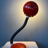 Vintage red flexible table lamp