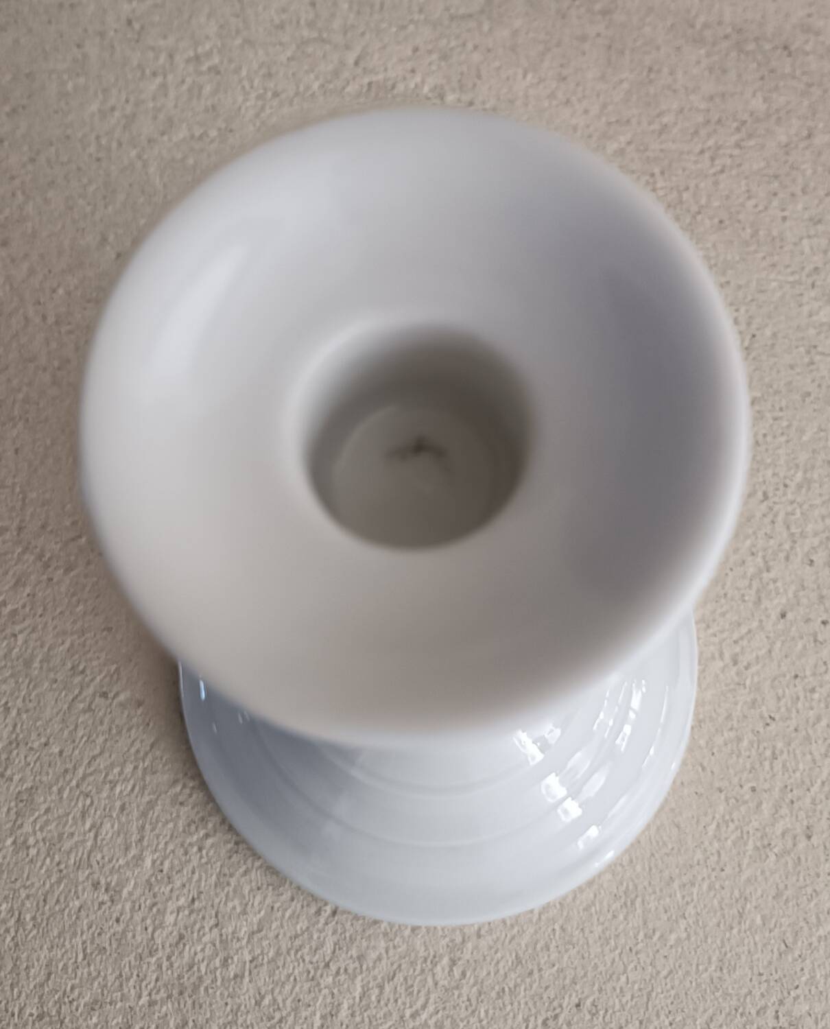 Porcelain candle holder