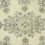 One-of-a-kind turkish handwoven vintage rug - rustic vintage charm 346x 239 cm