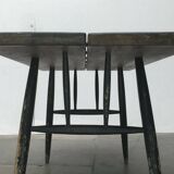 Pirkka Early dining table from the mid-century by Ilmari Tapiovaara for Laukaan Puu, 1960s.