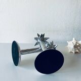 Pair of palm tree candlesticks