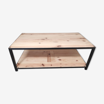 Table basse industrielle