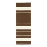 Tapis coureur kilim en laine et coton turc vintage noué à la main 60x176