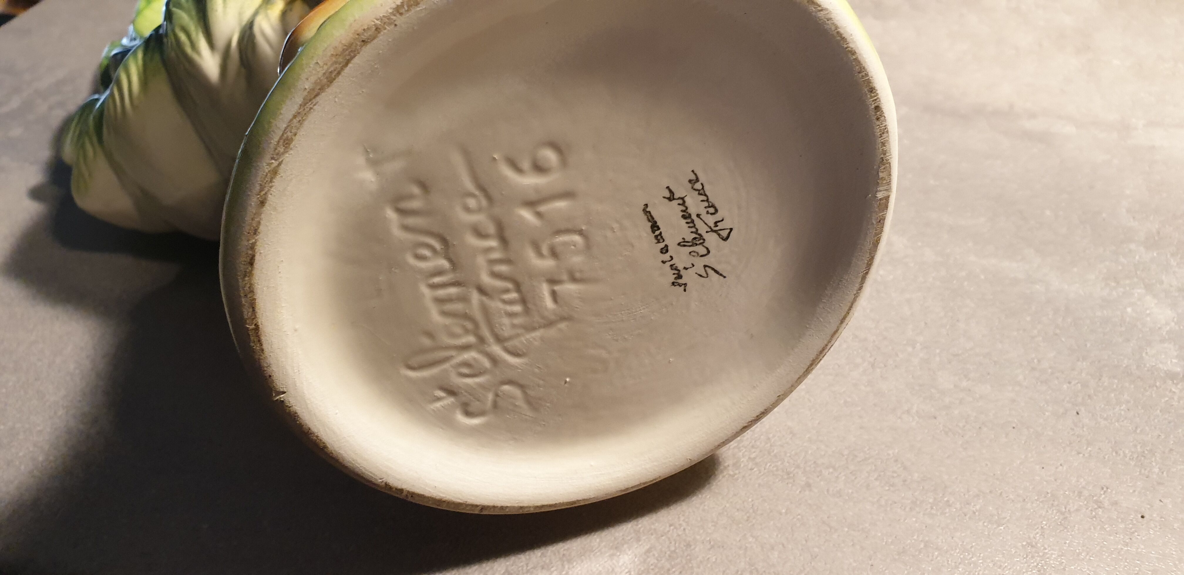 Ceramic rooster St Clément