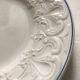 White plate creil and montereau