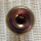 Vase Phoenician Malte 10 cm de haut verre multicolore doré