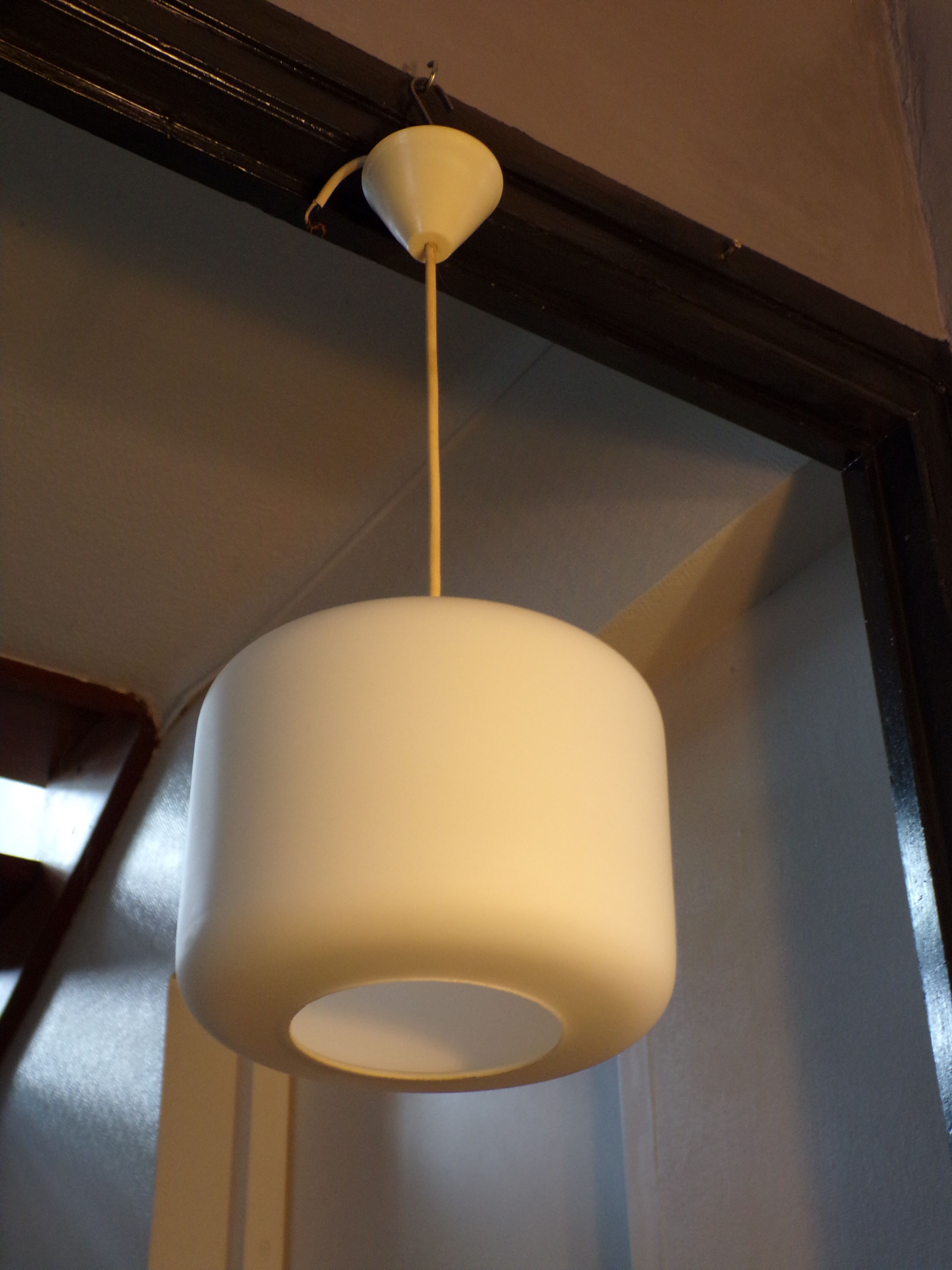 Frosted opaline suspension 1970