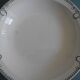 antique French earthenware dish from St Amand, 20s/30s