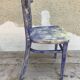 Set of 4 chairs bistro 70s vintage