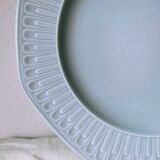 Octagonal earthenware dish