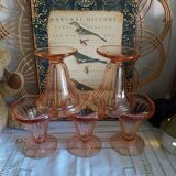 Luminarc dessert bowls, Roseline vintage