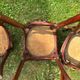 Set of 6 Thonet and Fishel bistro chairs, early 20th century