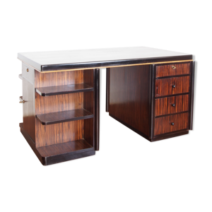 Bureau Art Déco double face en