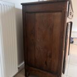 Buffet 2 portes 2 tiroirs, campagnard, style Louis XV