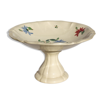 Flower compotier Digoin Sarreguemines