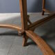 Dutch oak kitchen table in art deco style from the 1930s