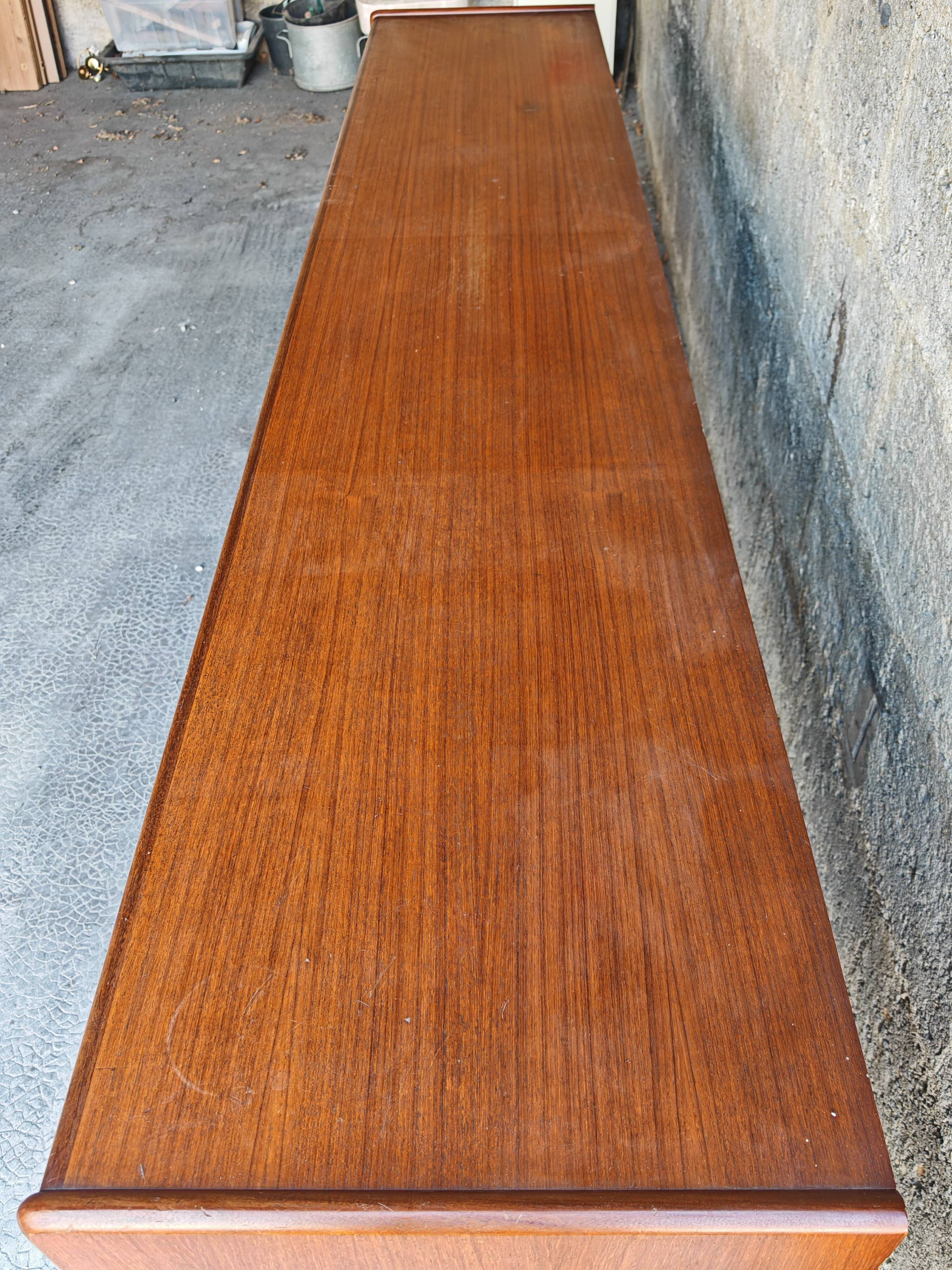 Teak sideboard by Johannes Andersen for Roche Bobois, 1960s