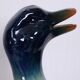 Vintage green-headed duck ceramic jug
