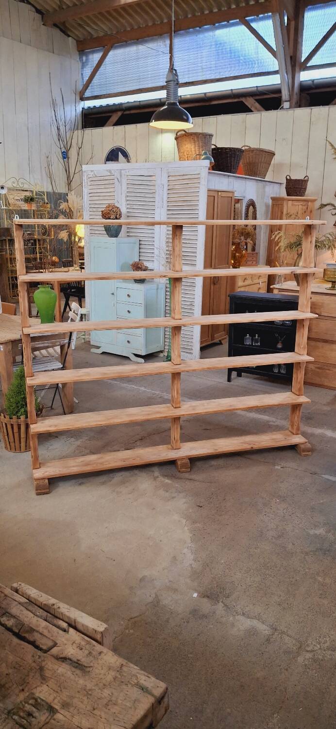 Large old shelf on legs