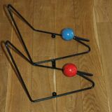 Patère roger feraud 2 boules 1950