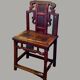 Chinese Carved Apparatus Chair – Qing Dynasty / Early 20th Century