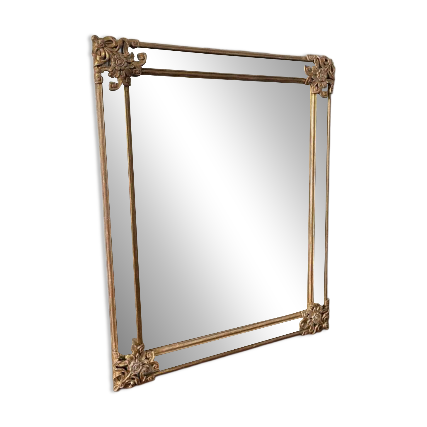 Miroir bois doré