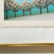 Art print by I. Rabuzin: "Naïve Landscape" Vintage 70s