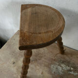 Wooden tripod stool