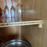 Elm magnifying cabinet