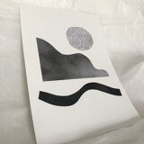 Fragments003 - Collage and aerosol
