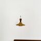 Lampe murale en teck et raffia ajustable