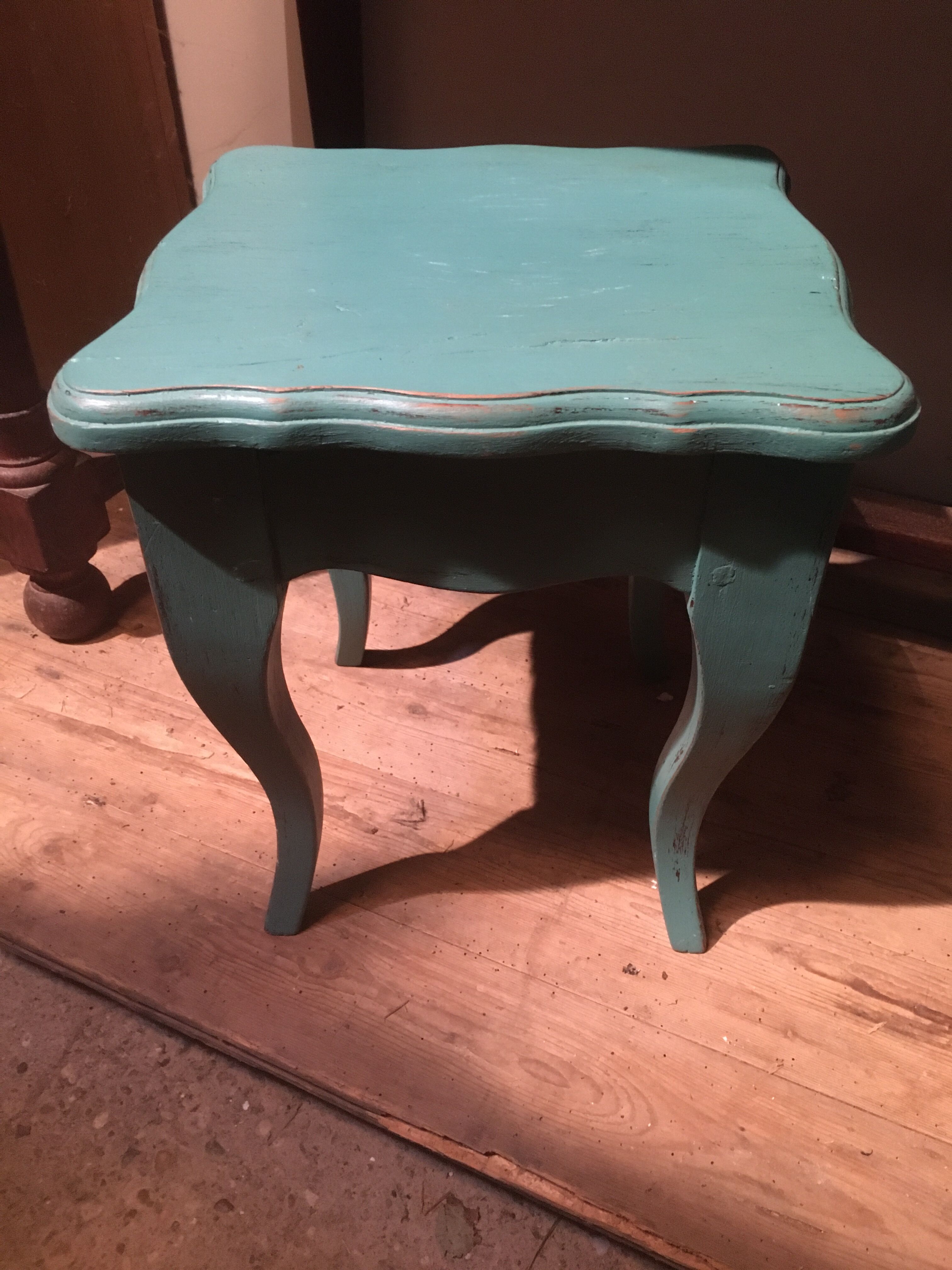 Oak stool or plant holder