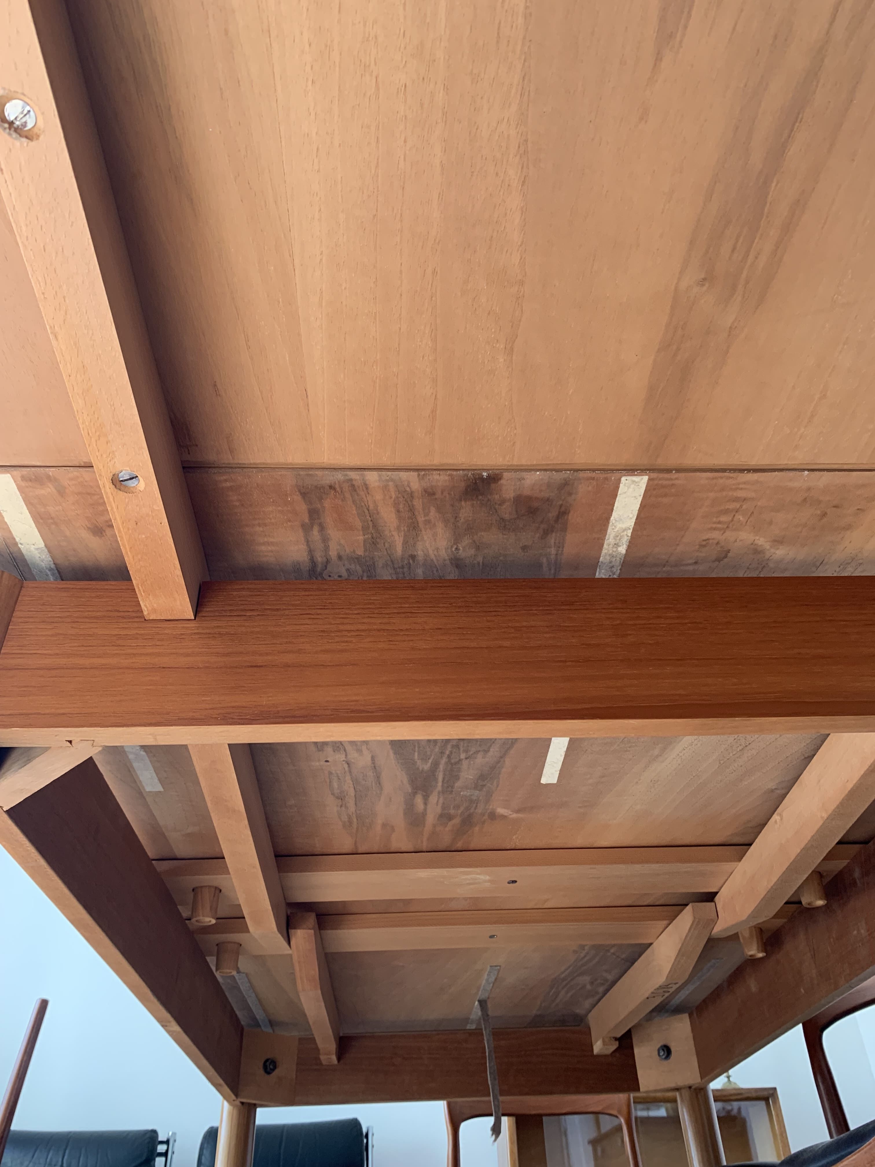 Dining room table "wallet" - 2M40 unfolded