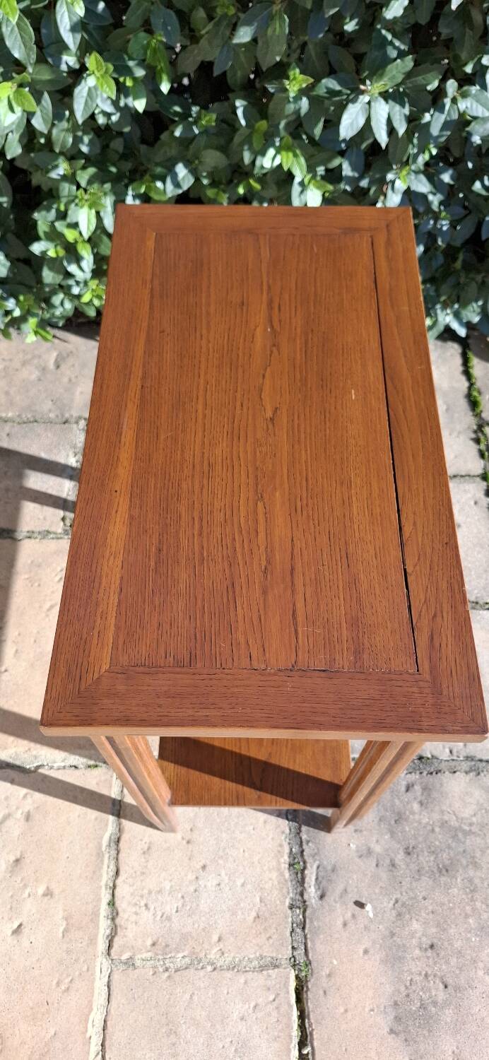 Oak side table