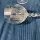 Lot of 2 crystal glass crystal glass crystal sized