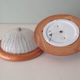 Pair of vintage wall lamps by Massive Belgium 1960