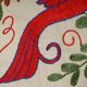 Vintage Turkish rug hand-knotted 44x96 cm