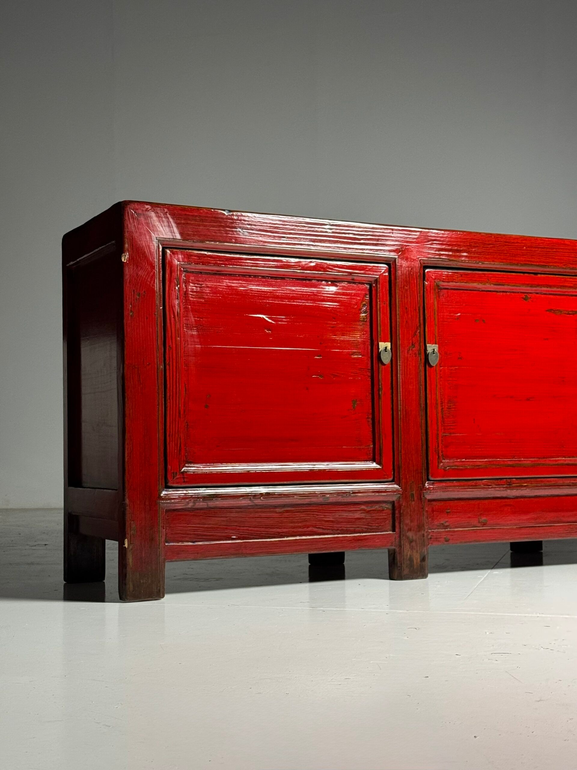 Chinese sideboard red