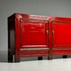 Chinese sideboard red