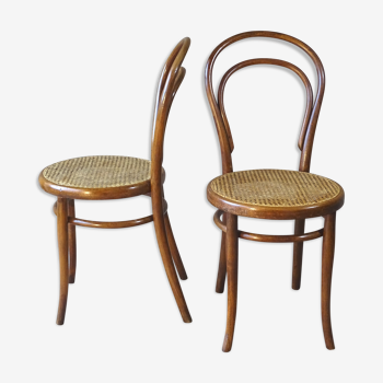 2 Thonet bistro chairs CannéesN 14 1900