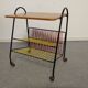 Scoubidou table of the 50s/60s